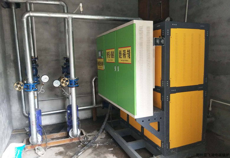 三门峡灵宝矿区采暖100KW电磁锅炉